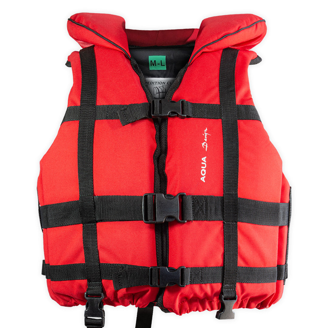 Photo du Gilet Expedition Club Plus Rouge - Gilet raft Aquadesign