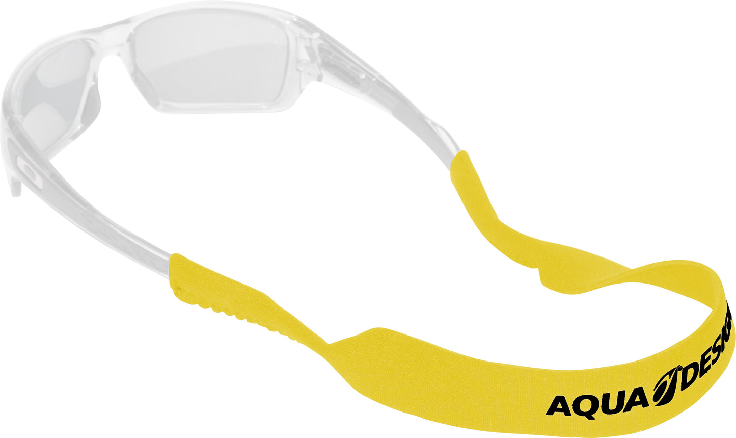 Photo des attaches lunettes aquadesign jaune