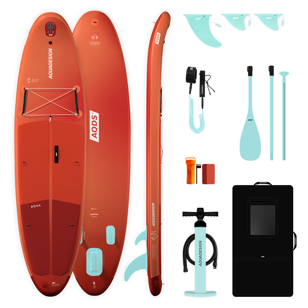 KOVA 10'6 - PACK STAND UP PADDLE GONFLABLE