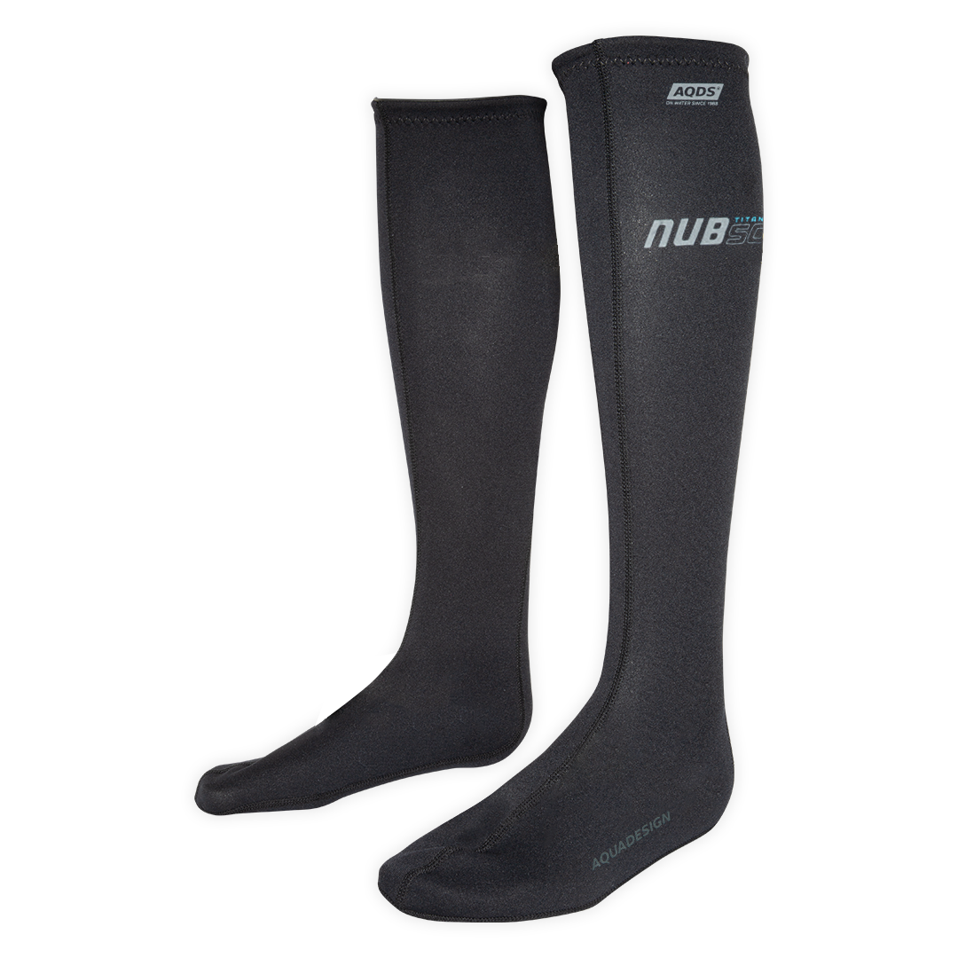 NUB - CHAUSSETTES NEOPRENE TITANIUM 1.5mm