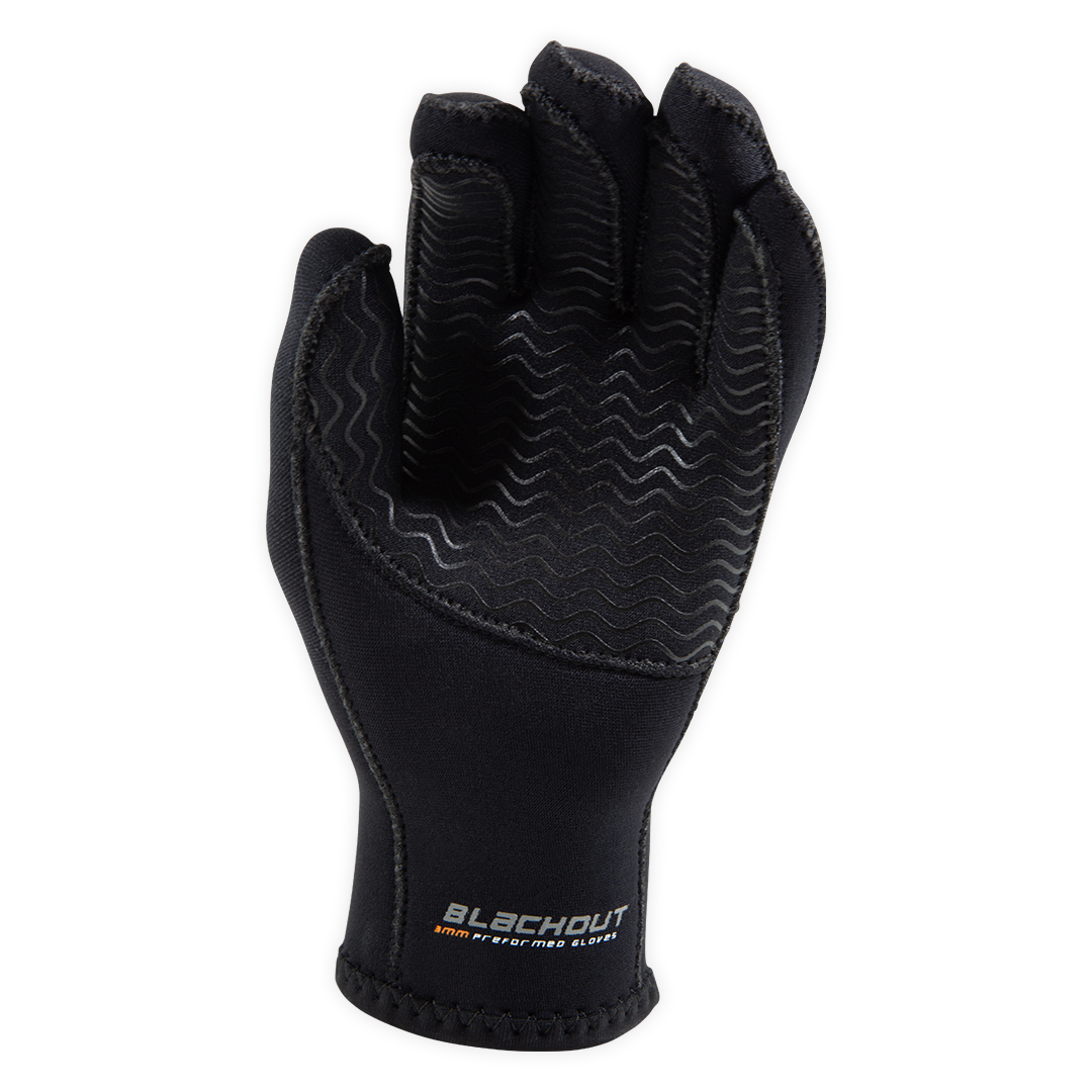 BLACKOUT - GANTS EN NEOPRENE 3.0MM EAUX VIVES ET PLONGÉE