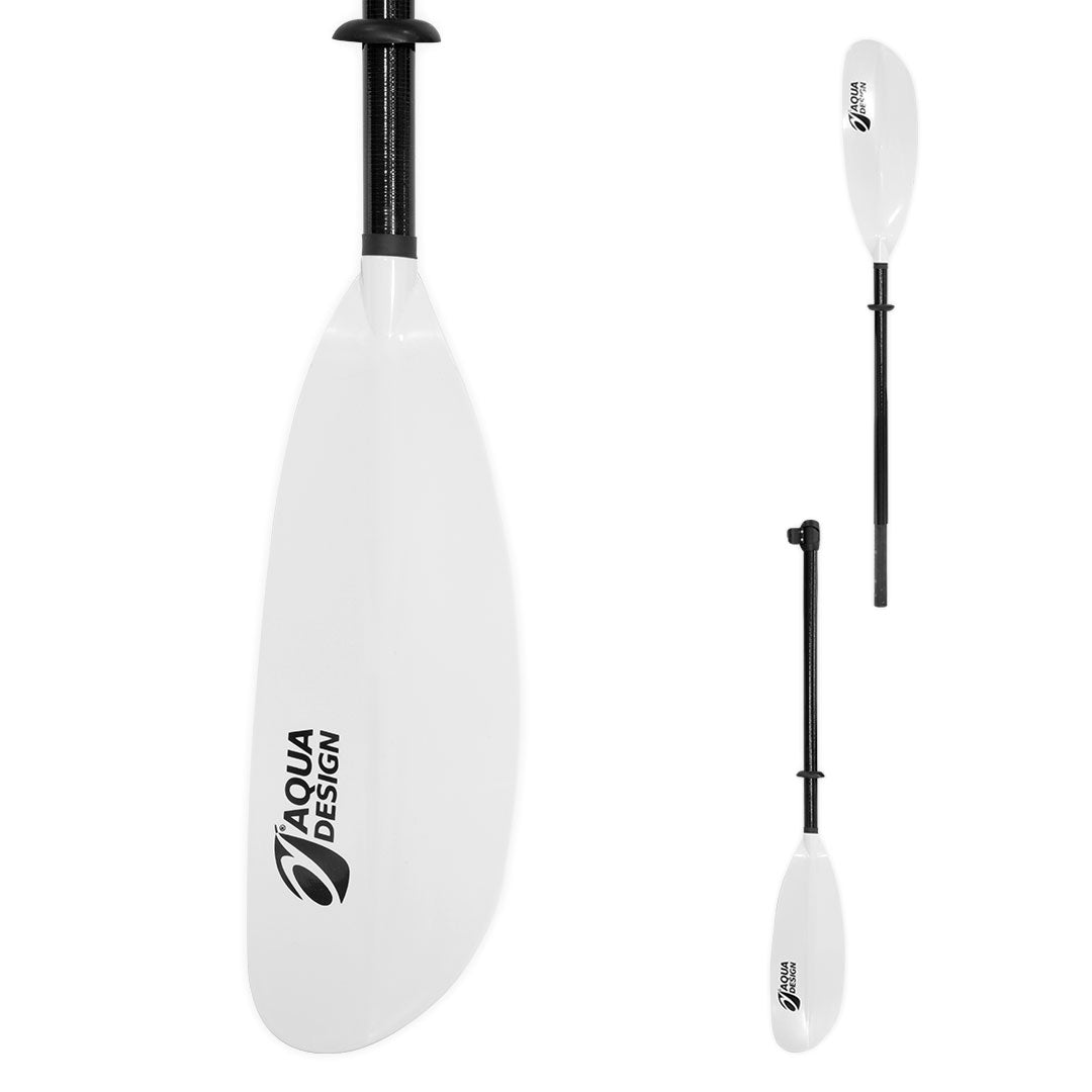 DRIMM 2 - PAGAIE DOUBLE 2 PARTIES EN FIBRE POUR CANOE KAYAK