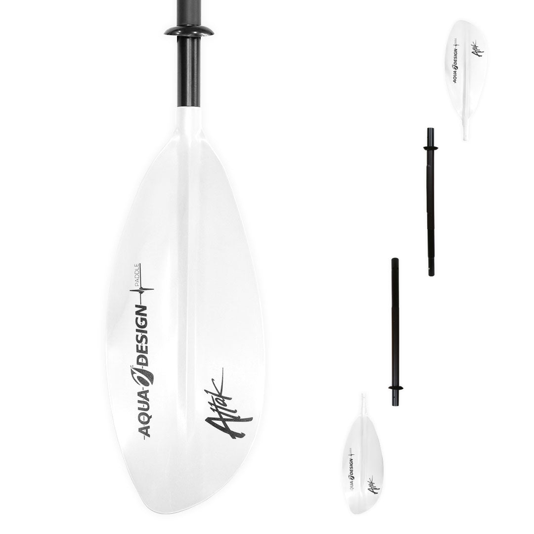 ATTAK 4 - PAGAIE DOUBLE 4 PARTIES POUR CANOE KAYAK