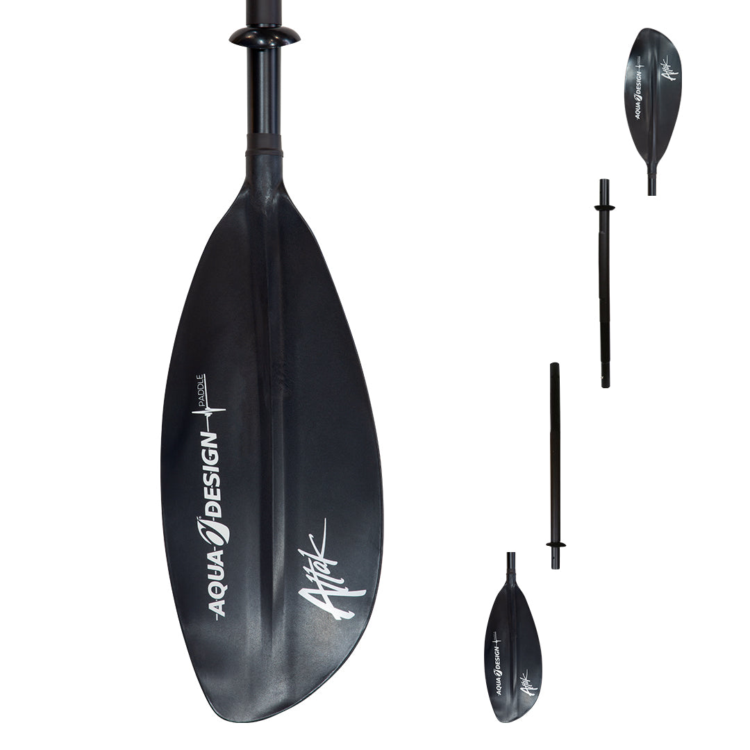 ATTAK 4 - PAGAIE DOUBLE 4 PARTIES POUR CANOE KAYAK