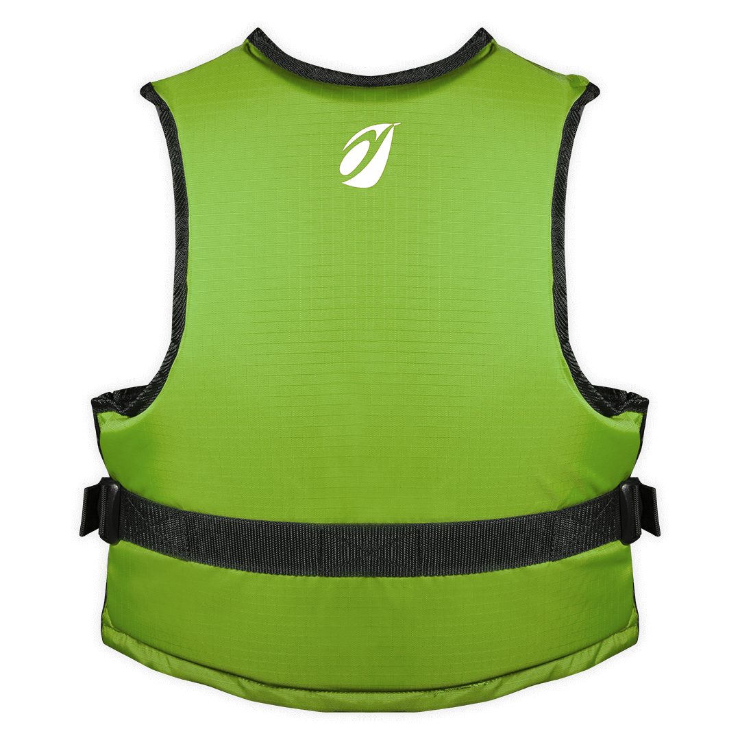 Gilet aide à la flottabilité 70N Trek Colors vert Aquadesign taille S, vue dos