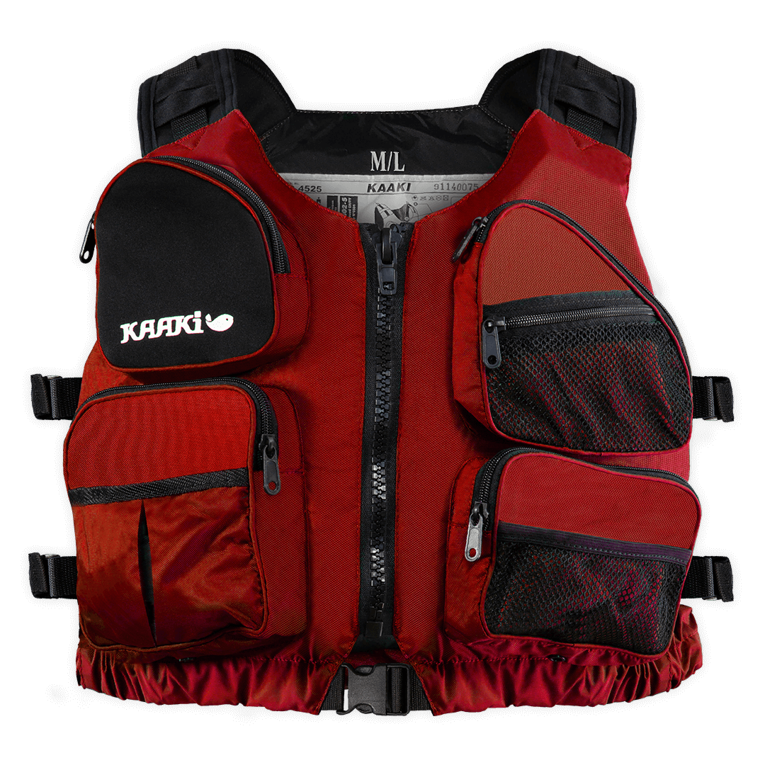 KAAKI 50N - GILET D'AIDE À LA FLOTTABILITÉ PÊCHE