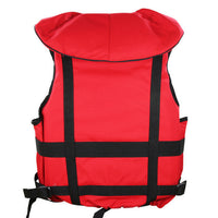 Photo du Gilet Expedition Club Plus Rouge - Gilet raft Aquadesign - vue d'arrière