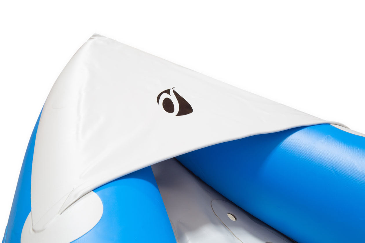 Photo de detail de la pointe du canoe kayak Vista Aquadesign