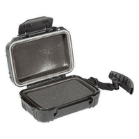 Photo de produit de la boite etanche du Dropp inn Aquadesign, vue d'angle, ouvert