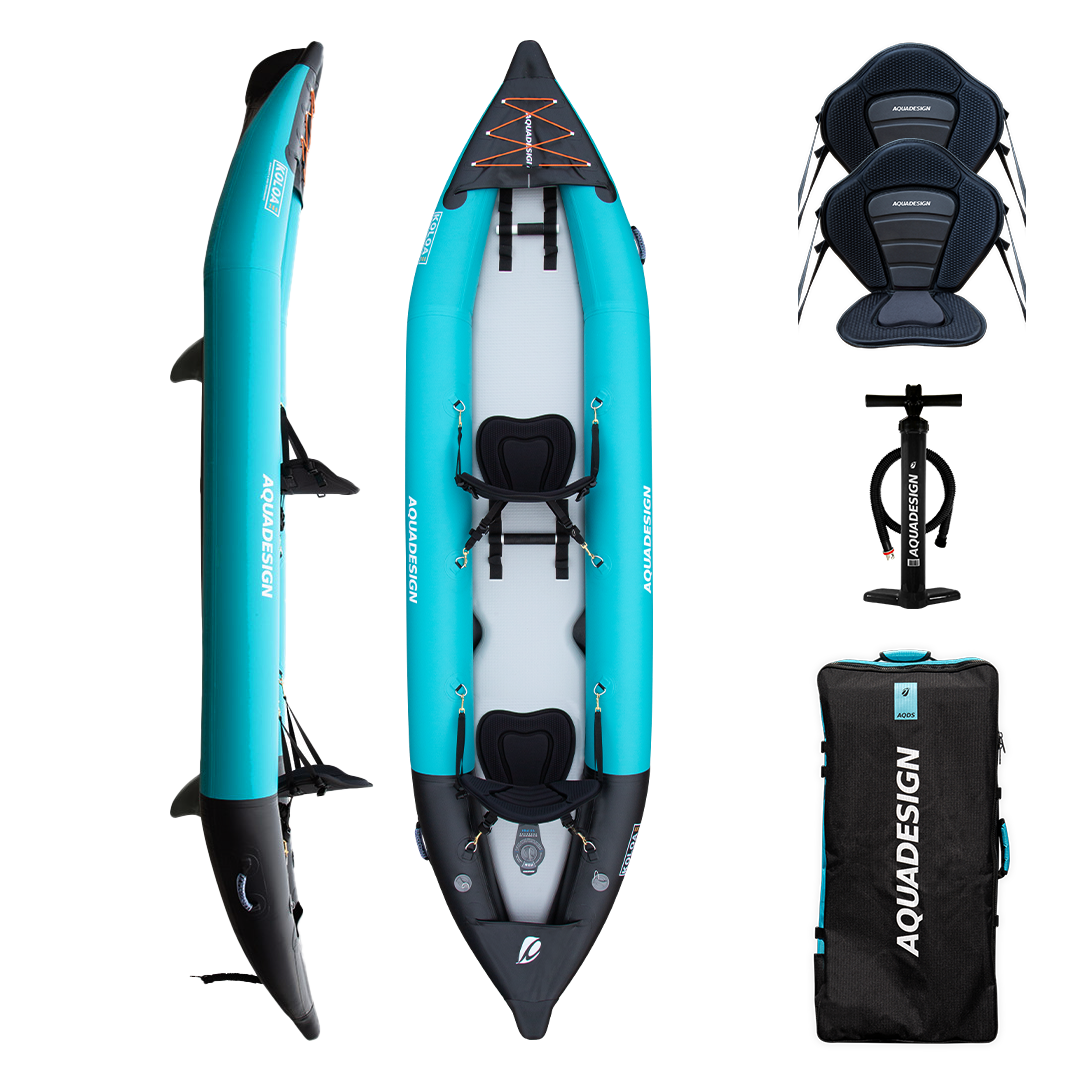 KOLOA 360 - KAYAK GONFLABLE 2 PLACES DE RANDONNÉÉ