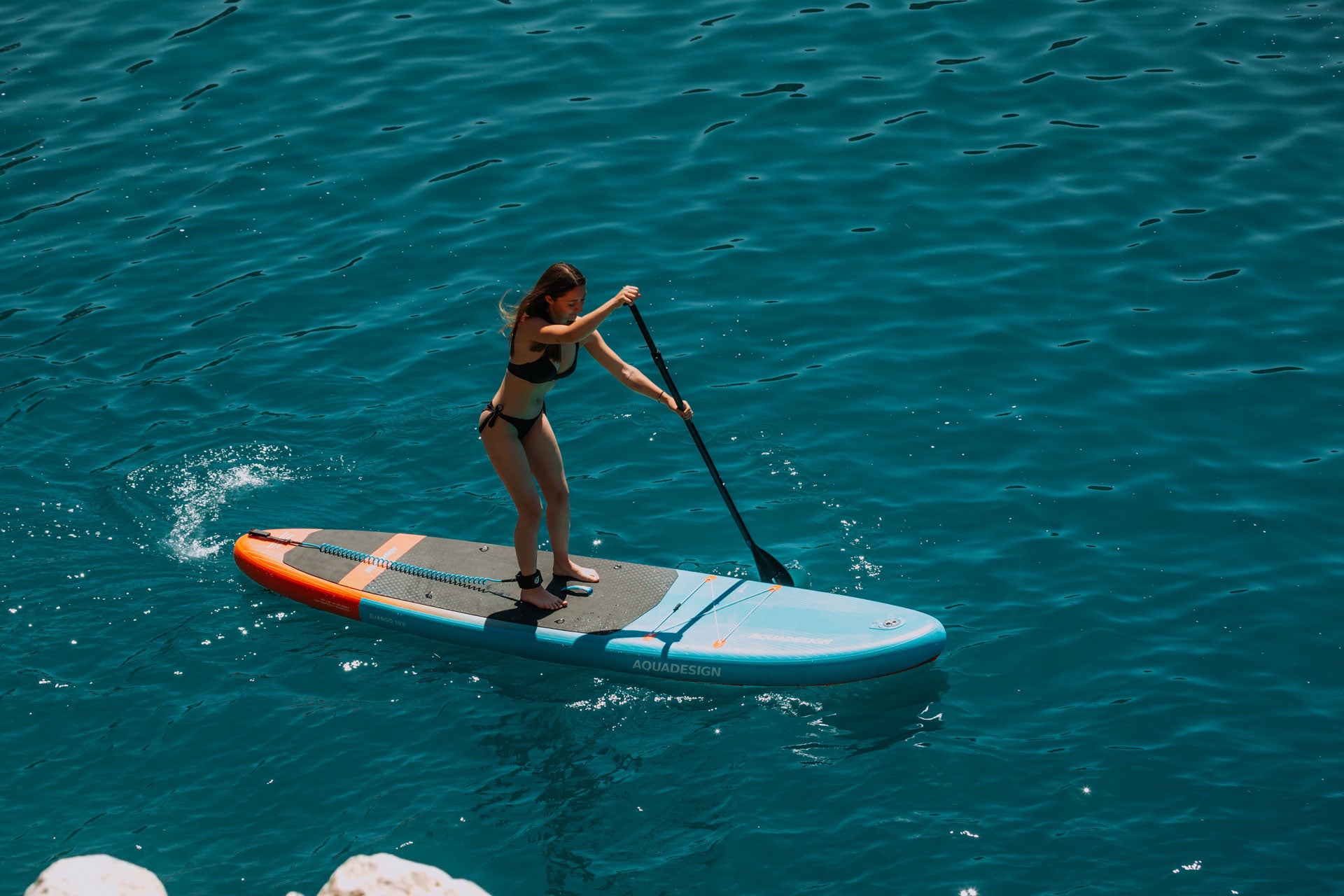 Photo du Paddle SUP/Kayak Django en mode SUP