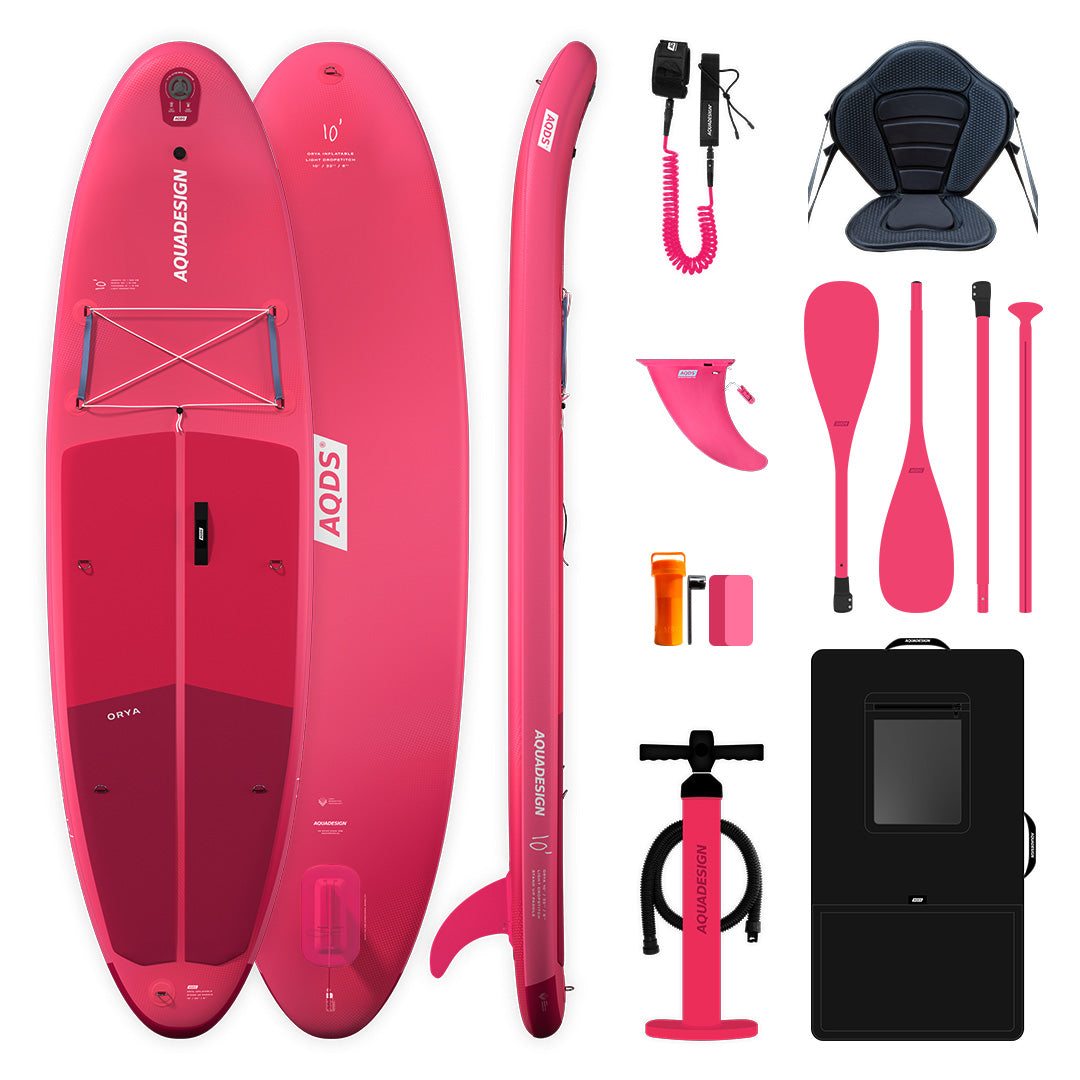 ORYA 10' - PACK STAND UP PADDLE GONFLABLE CONVERTIBLE