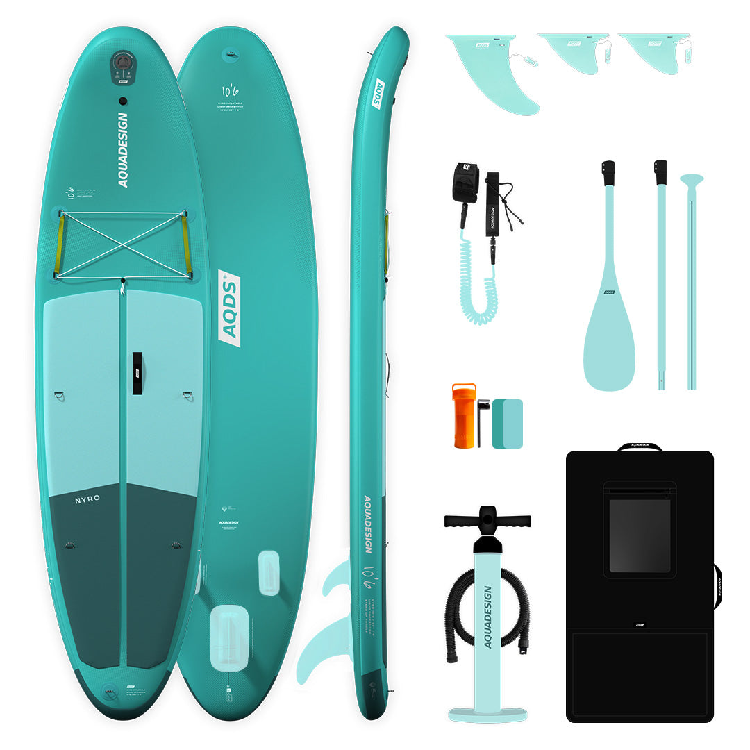 NYRO 10'6 - INFLATABLE STAND-UP PADDLE BOARD PACKAGE