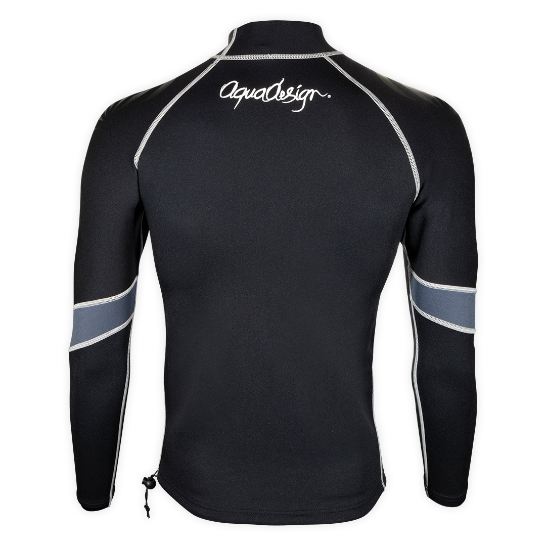 TOP CHRONO 1.5MM - T-SHIRT NEOPRENE TITANIUM