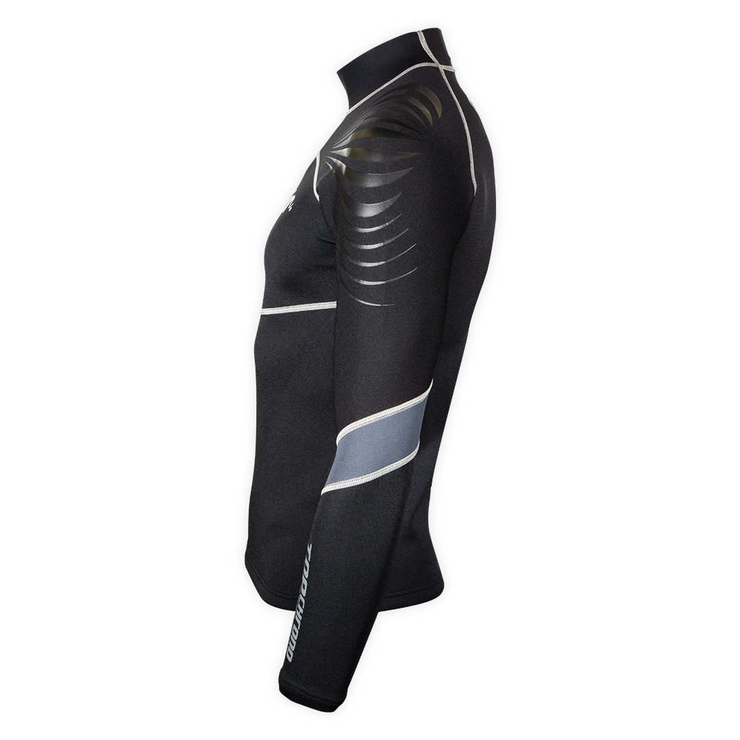 TOP CHRONO 1.5MM - T-SHIRT NEOPRENE TITANIUM