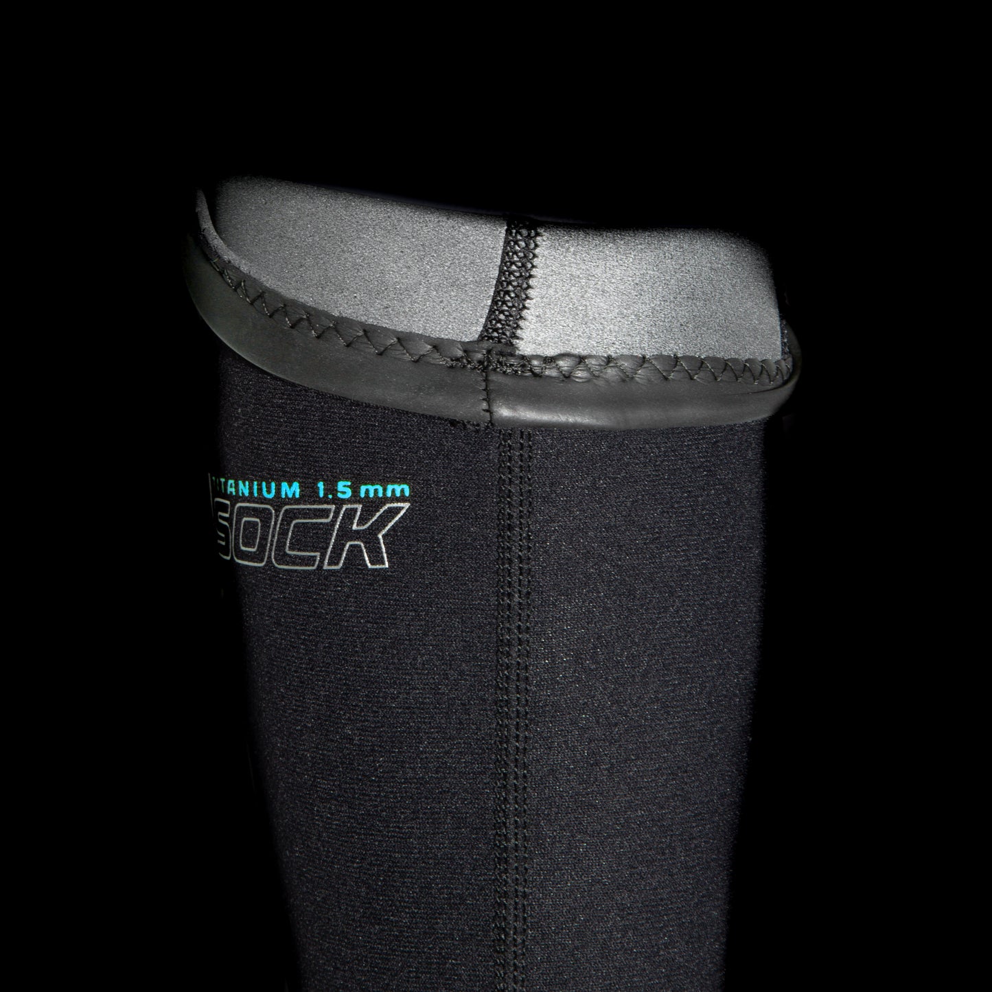 NUB - CHAUSSETTES NEOPRENE TITANIUM 1.5mm