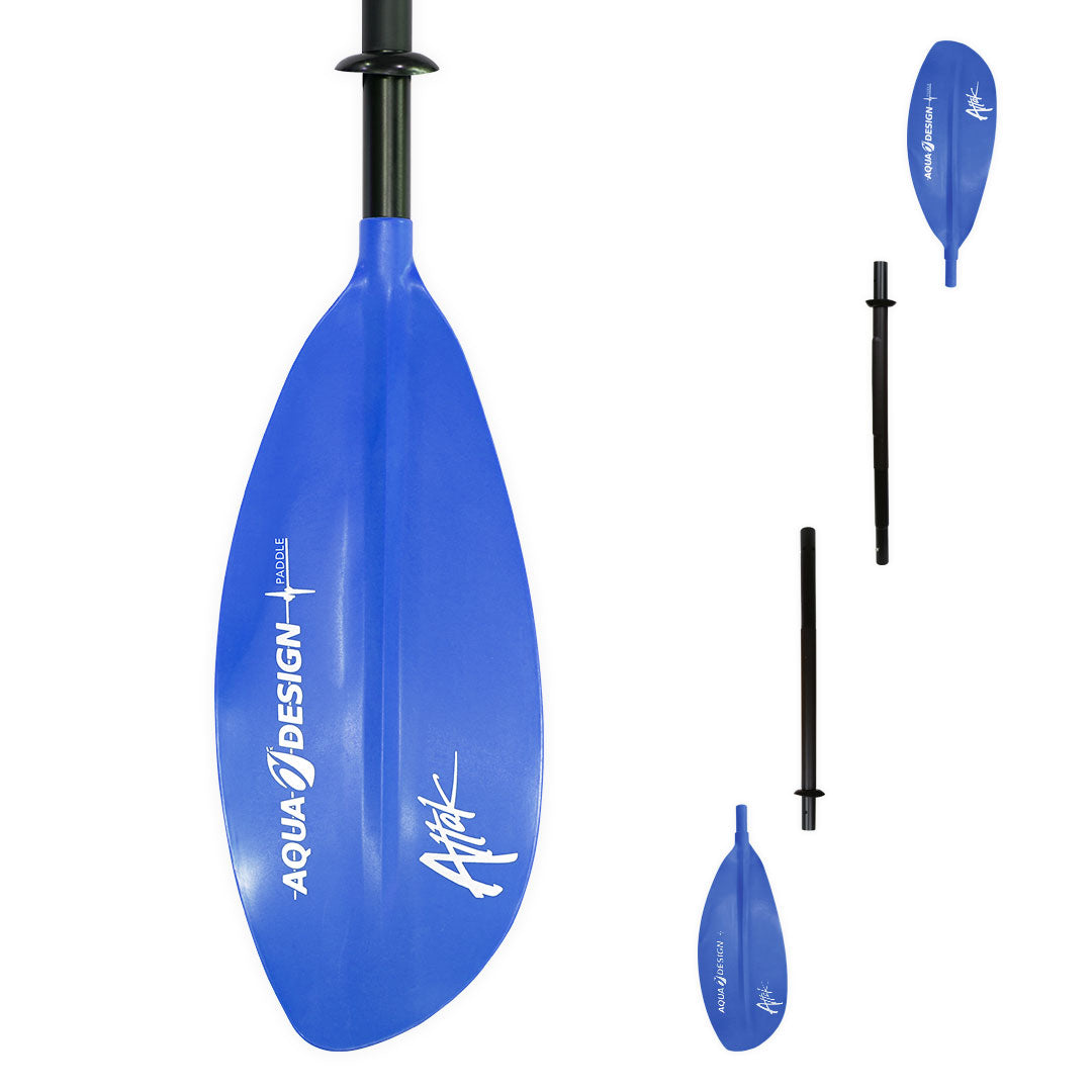 ATTAK 4 - PAGAIE DOUBLE 4 PARTIES POUR CANOE KAYAK