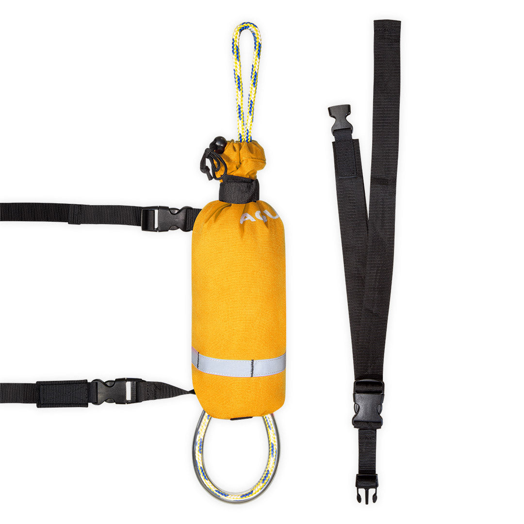CORDE DE SÉCURITÉ FLOTTANTE 25M AVEC CEINTURE
