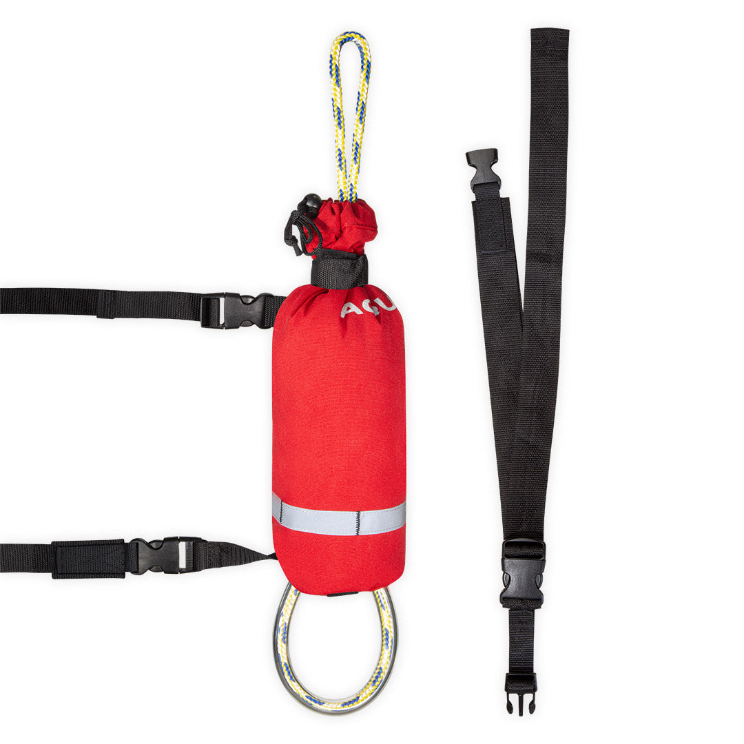 CORDE DE SÉCURITÉ FLOTTANTE 25M AVEC CEINTURE