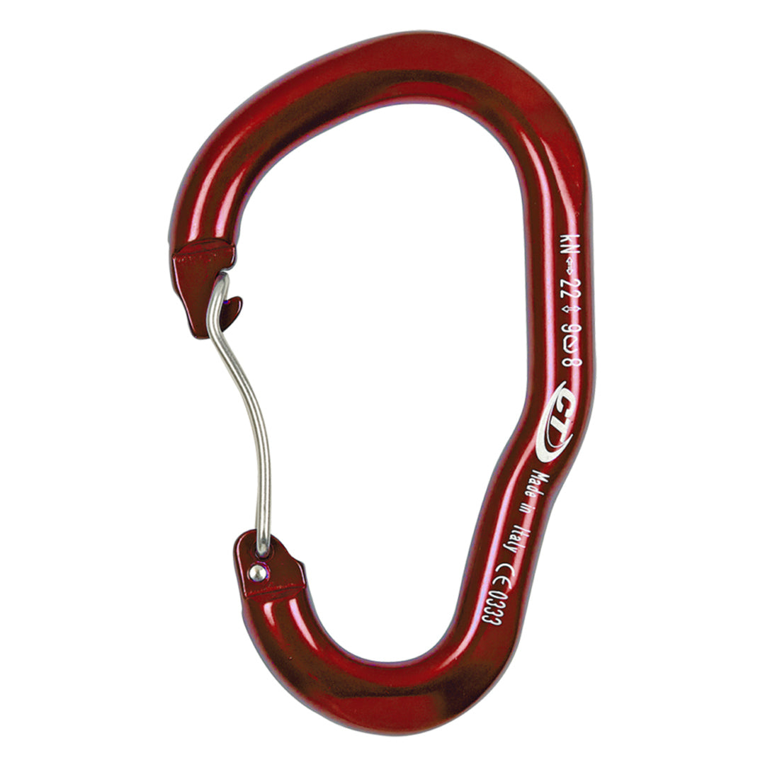 MOUSQUETON À GRANDE OUVERTURE CLIMBING TECHNOLOGY