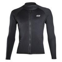 Bolero Spark 3mm néoprène noir – face avant avec zip frontal intégral – Aquadesign