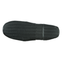 Botillon néoprène Alpine 5mm noir semelle chevrons grip rocher et eau, Aquadesign