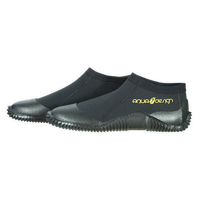 Chausson néoprène 3,0 mm Rapid noir – profil paire sans velcro eaux vives kayak Aquadesign