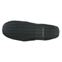 Chausson néoprène 3,0 mm Rapid noir – dessous semelle striée rainurée antidérapante Aquadesign