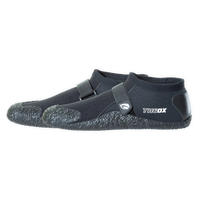Chausson néoprène 3,5 mm Theox noir – profil paire côte à côte sangle velcro raft kayak Aquadesign