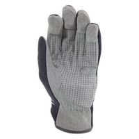 Gants Greydown paume intérieure grise Amara 180°, perforations thermorégulation, Aquadesign