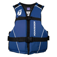 Gilet aide à la flottabilité 70N Trek Colors Aquadesign bleu marine taille XL/XXL, vue face