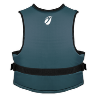 Gilet aide à la flottabilité 70N Trek Colors bleu pétrole Aquadesign taille XS, vue dos
