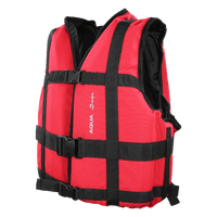 Gilet flottabilité raft Expédition Club 140N rouge face avant studio Aquadesign