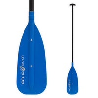 Pagaie Club raft canoë 1 partie bleue Aquadesign, pale et pagaie complète studio