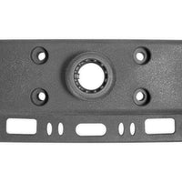 Porte-canne triple Aquadesign detail plaque visserie dessous, fixation universelle peche