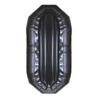 Mini raft Avanti 360, vue du dessous plancher auto-videur PVC noir — Aquadesign