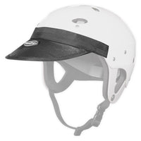 Visière soleil Sun Visor noire sur casque kayak profil Aquadesign
