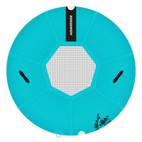 Tubing gonflable Doonut 120 turquoise face dessus studio Aquadesign