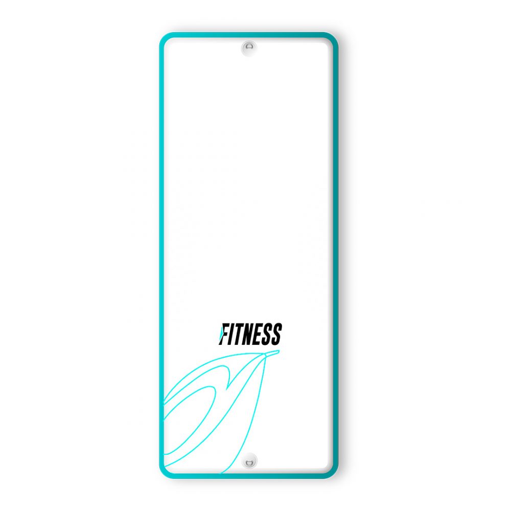 PLANCHE FITNESS BOARD GONFLABLE PVC AQUADESIGN VUE DERRIERE