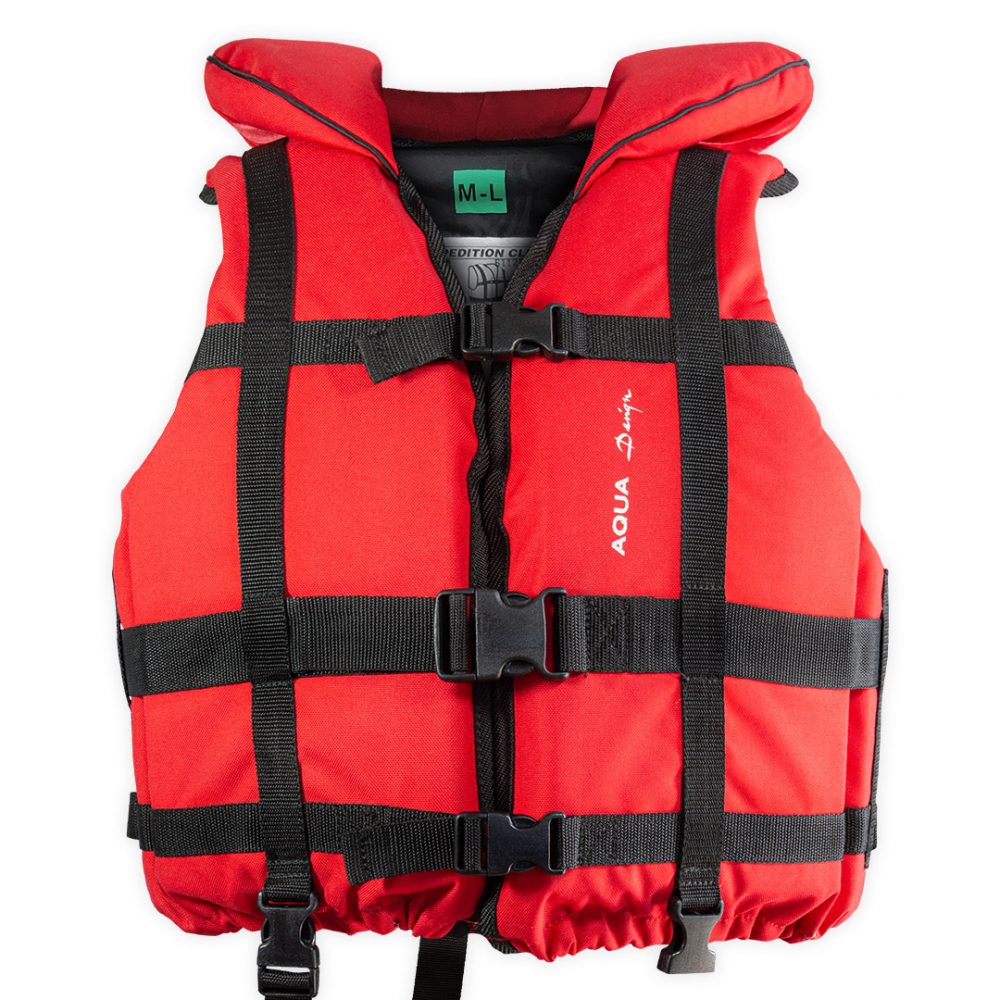 Gilet raft expedition club plus Aquadesign 110N norme 12402-4 avant