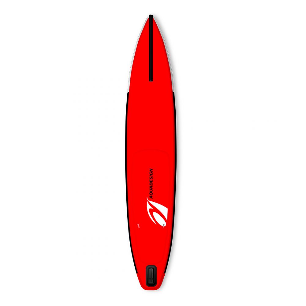Stand Up paddle board inflatable PVC BI- DROP Aquadesign back view