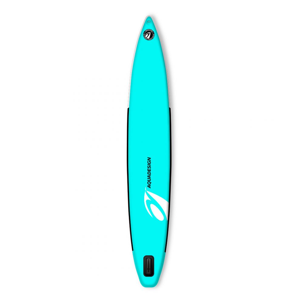 STAND UP PADDLE BOARD GONFLABLE PVC SWAT AQUADESIGN VUE DERRIERE