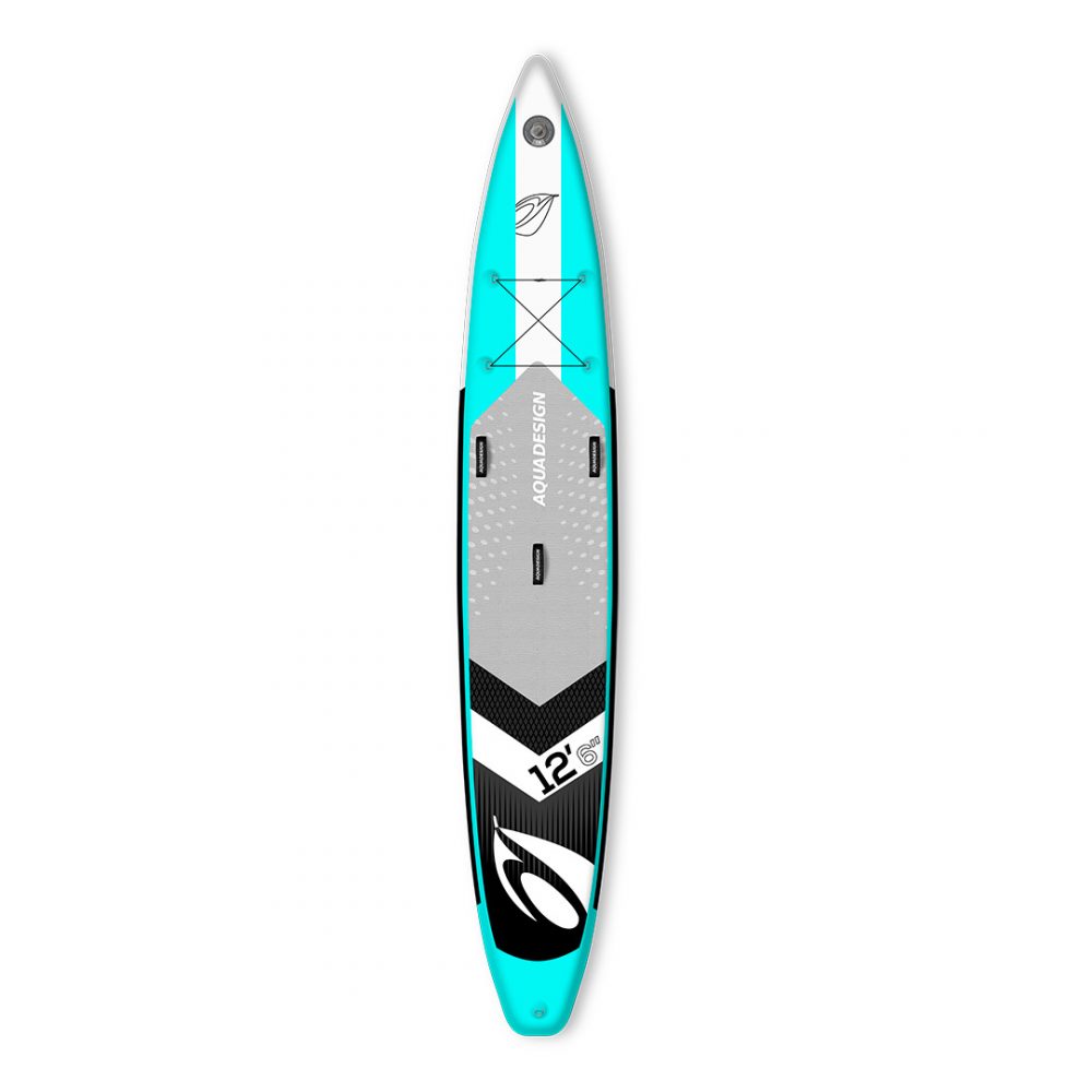 STAND UP PADDLE BOARD GONFLABLE PVC SWAT AQUADESIGN VUE DEVANT