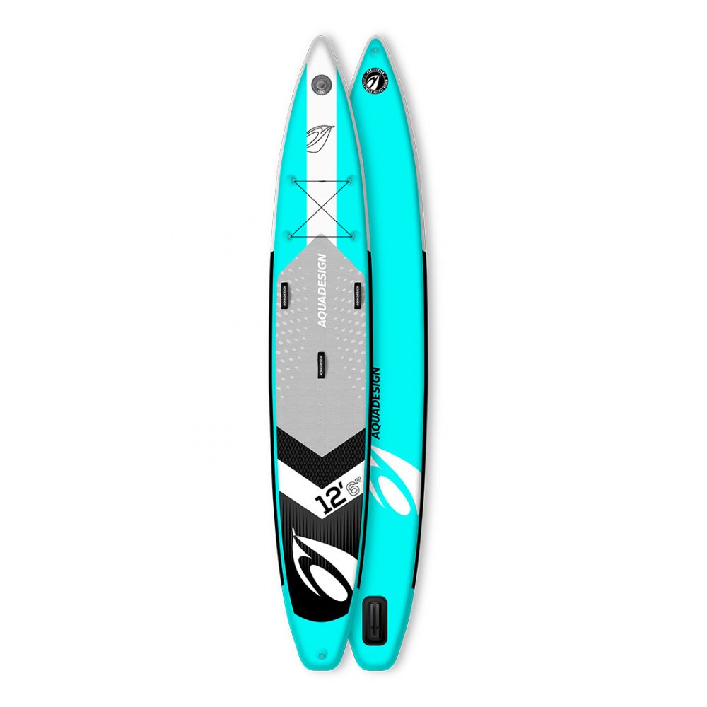 Stand Up Paddle board SWAT Aquadesign Front and back view