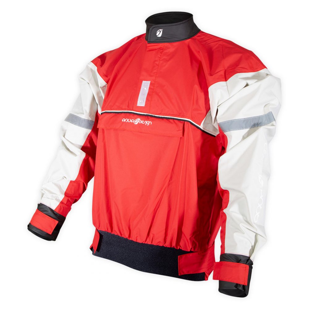 Windcheater Cruiser Ripstop red with corner view front pocket