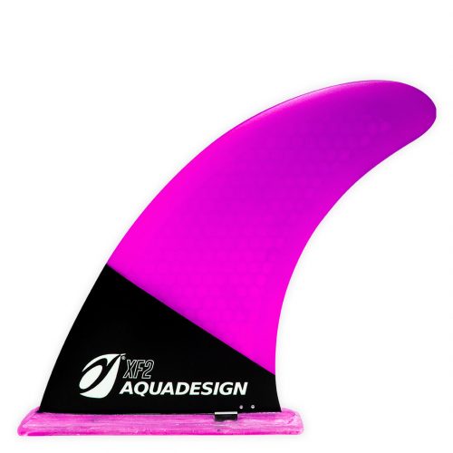 Aileron SUP FIBRE ROSE (Stand Up Paddle Board) PVC de taille universelle pour Stand Up Paddle Board