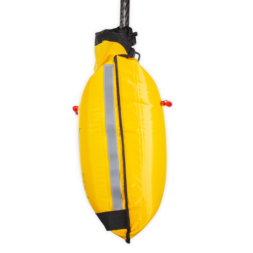Flotteur pour pagaie kayak ou SUP paddle float SWIM Aquadesign vu de côté