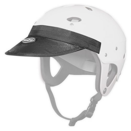 Self-adhesive velcro helmet visor view 45 helmet simulation