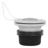Halkey Roberts type E valve side view for tires: Stand up Paddle Board, Canoe, Kayak, Tender, Semi-rigids