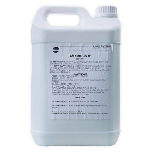 Disinfectant Combi Clean 5L Aquadesign Socodif for neoprene